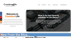 Desktop Screenshot of crossbowlife.com